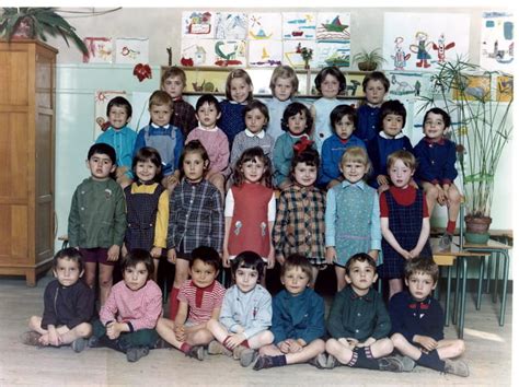 Photo De Classe Maternelle 1ere Année 1969 1970 De 1970 Ecole Sainte