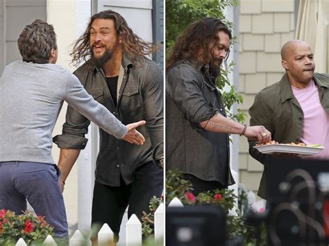 Jason Momoa Films T-Mobile Super Bowl Ad with Zach Braff, Donald Faison