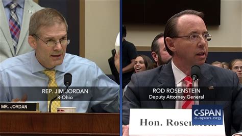 Word For Word House Republicans Confront Deputy Ag Rosenstein On