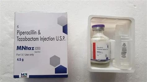 Piperacillin Tazobactam Injection USP Injection 4 5 G At Rs 480 Box In