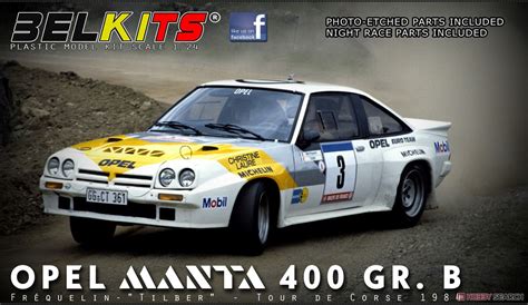 Belkits No Opel Manta Gr B Guy Frequelin Tour De Corse