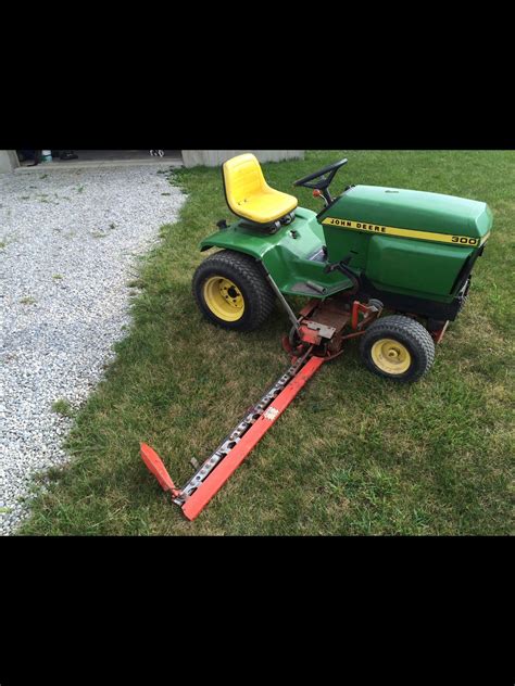 John Deere 300 Garden Tractor Attachments | Fasci Garden