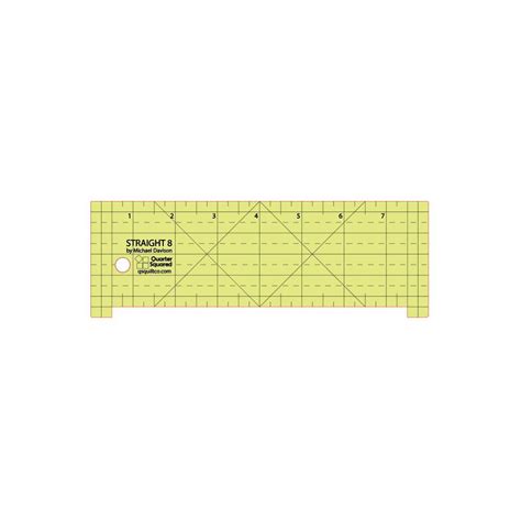 STRAIGHT 8® Acrylic Ruler – Michael Quilts