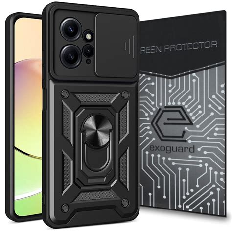 ETUI EXOGUARD CAMSHIELD SZKŁO XIAOMI REDMI NOTE 12 4G PANCERNE