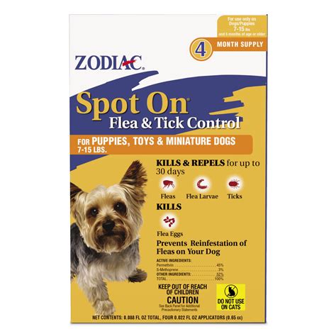 Questions and Answers about ZODIAC Flea & Tick Spot Treatment for Dogs