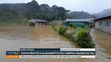 Meio Dia Paran Curitiba Chuva Provoca Transtornos Em Campina