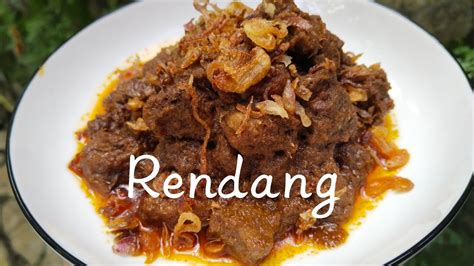 Masak Rendang Pakai Daging Qurban Rendang Qurban Fyp