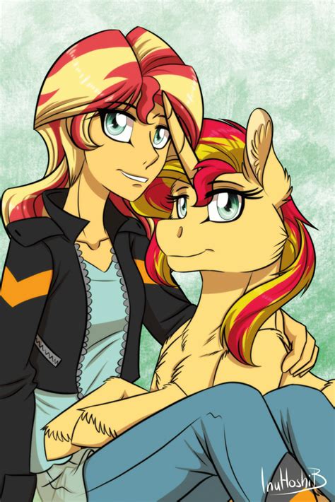 2687749 Safe Artist Inuhoshi To Darkpen Sunset Shimmer Human