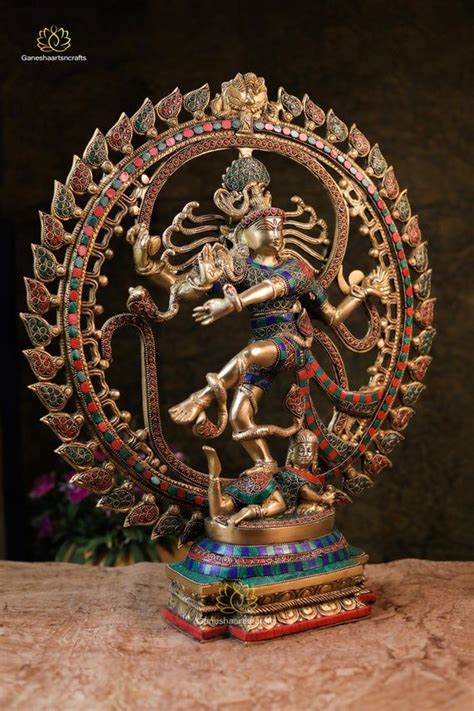 Nataraja Statue 51CM Large Natraj Statue Lord Shiva Statue Dancing ...