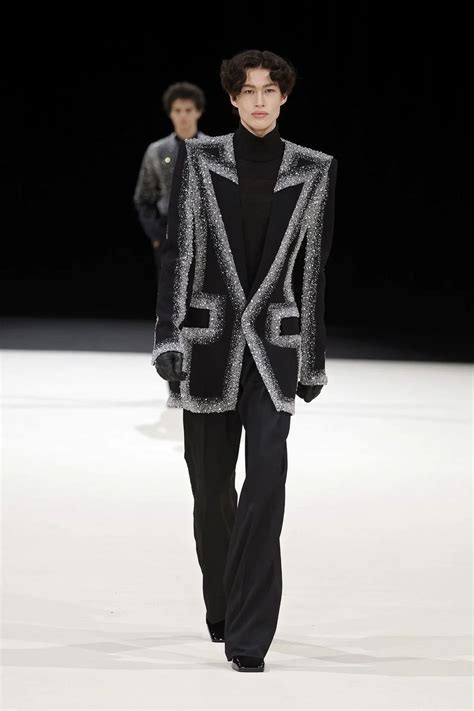 Balmain Homme Menswear Fall Winter Paris Nowfashion In