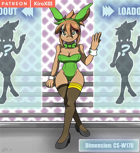 Rika S Forms Bunny Suit By KiroXIII Hentai Foundry