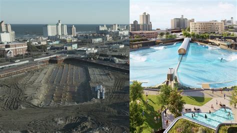 Drone footage shows the evolution of Virginia Beach wave pool