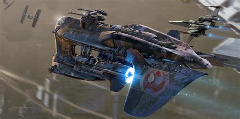 Ship from Dual of the Fates concept art. : r/StarWarsShips