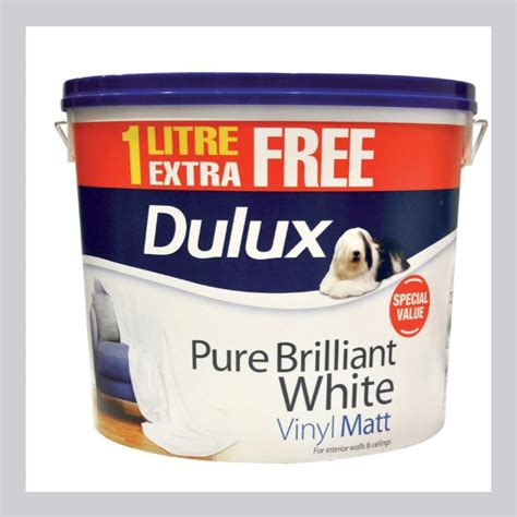 Dulux Vinyl Matt B/White 11 Litre - Hardware Heaven
