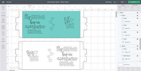 Awesome Sisters Mugs with the new Cricut Mug Press! – Sustain My Craft ...