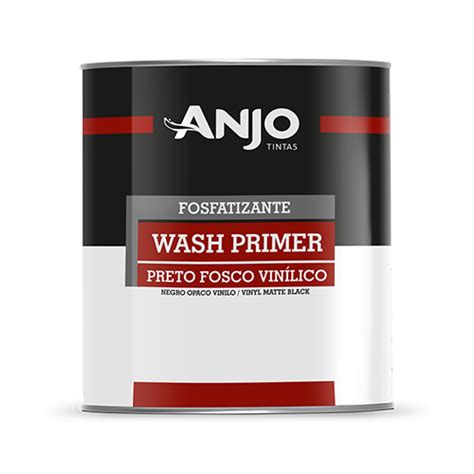 Anjo Wash Primer 21 Preto Fosco VinÍlico