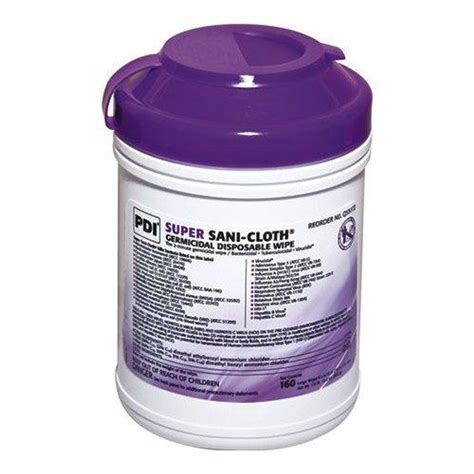 Pdi Super Sani Cloth Germicidal Large Wipes Transmed Company