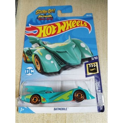 Rare Hot Wheels SCOOBY DOO X BATMAN BATMOBILE Original Mattel Product New Sealed Collectors Item