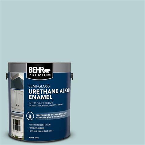 Behr Premium Gal S Malaysian Mist Urethane Alkyd Semi Gloss