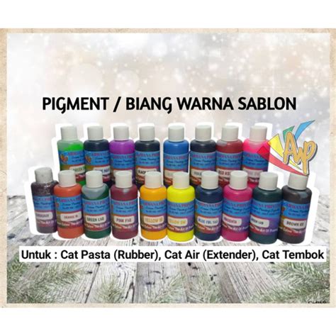 Jual Pigment Biang Warna Sablon Gram Black Super Kab Tangerang