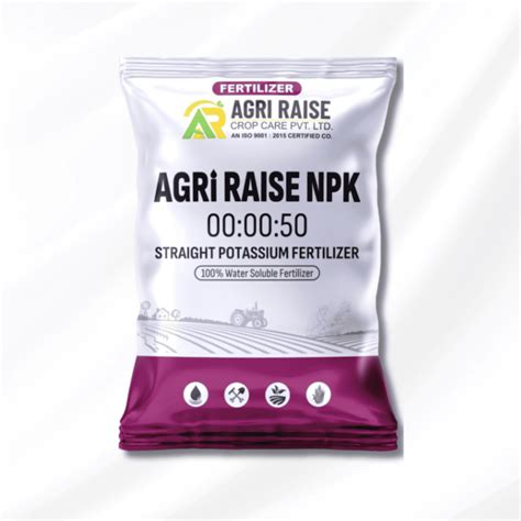 Agri Raise Npk Straight Potassium Fertilizer Agri Raise Crop Care