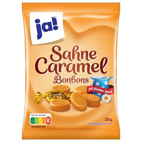 Ja Sahne Caramel Bonbons 200g Bei Rewe Online Bestellen