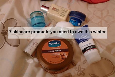 Winter Skin Care Products