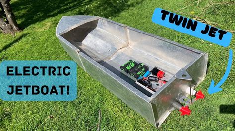 Electric Micro Jet Boat Build Youtube