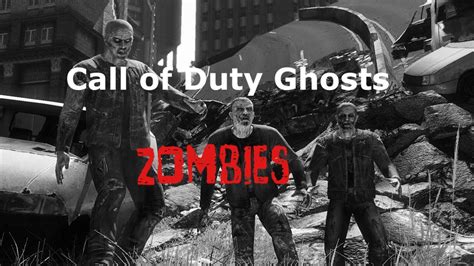 Call Of Duty Ghosts Custom Zombie Mode Gameplay Youtube