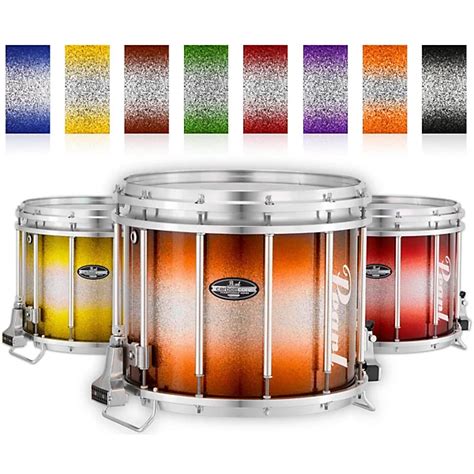 Pearl Championship Carboncore Varsity Ffx Marching Snare Drum Burst