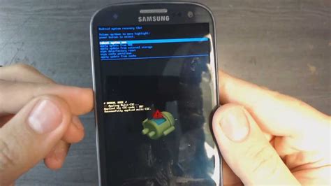 HARD RESET Samsung Galaxy S3 I9300 How To YouTube