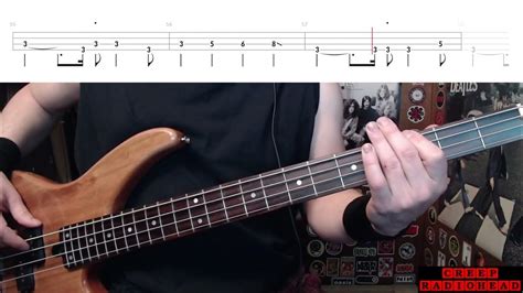 Creep By Radiohead Bass Cover With Tabs Play Along Youtube