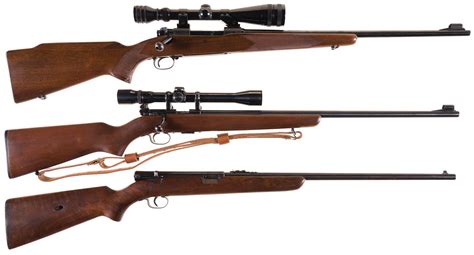 Three Winchester Sporting Rifles | Rock Island Auction