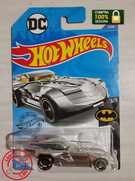 HOT WHEELS BATMOBILE CROMADO COLECIONAVEIS BUGIGANGAS