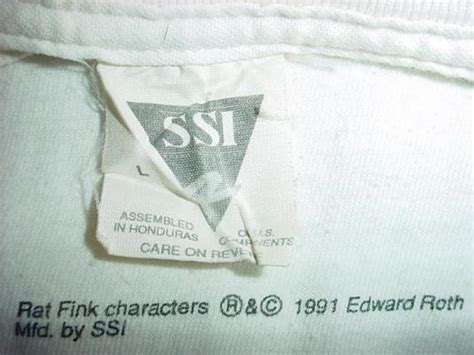 Vintage Rat Fink T Shirt Edward Roth Ed Hot Rod L Defunkd