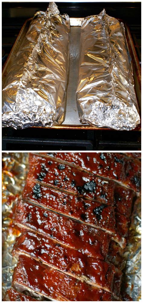 Easy Oven Baked Ribs ~ Cooked Low And Slow Which Makes Them So