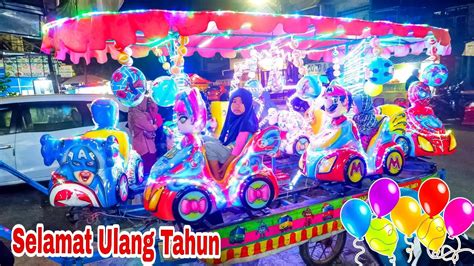 Naik Odong Odong Lampu Cantik Lagu Selamat Ulang Tahun Odong Odong