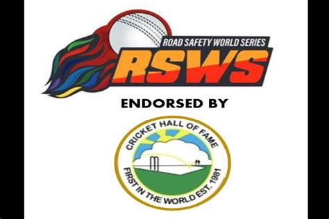 Cricket Hall Of Fame Endorses Road Safety World Series Mykhel