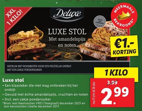 Luxe Stol Aanbieding Bij Lidl