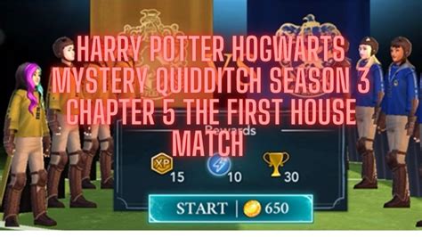 Harry Potter Hogwarts Mystery Quidditch Season Chapter The First