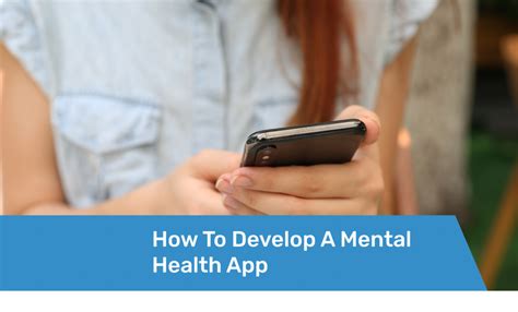 how to develop a mental health app