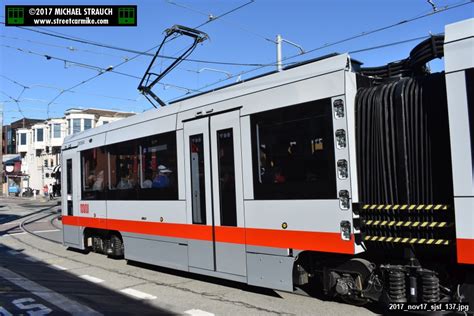 San Francisco Municipal Railway Siemens S200 Lrv4 Streetcars No 2001