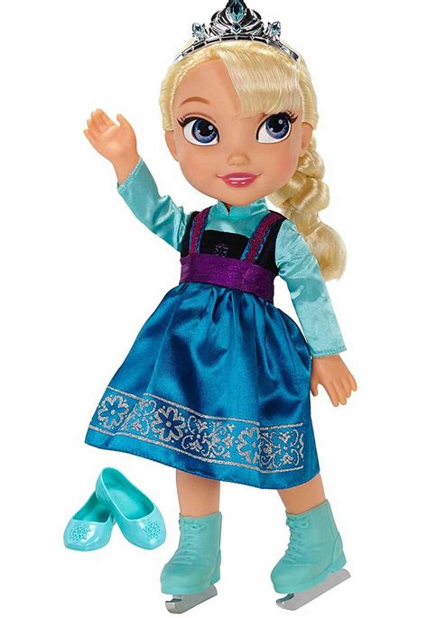 Buy Disney Frozen - Elsa Ice Skating Toddler Doll at Mighty Ape NZ