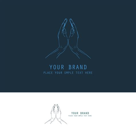 hand logo design.eps 7380917 Vector Art at Vecteezy