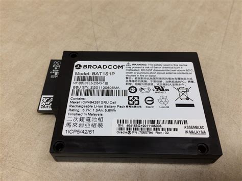 Lot of 2 Broadcom BAT1S1P 7050794 Rev. 02 RoHS E234156 SL-M Black | eBay
