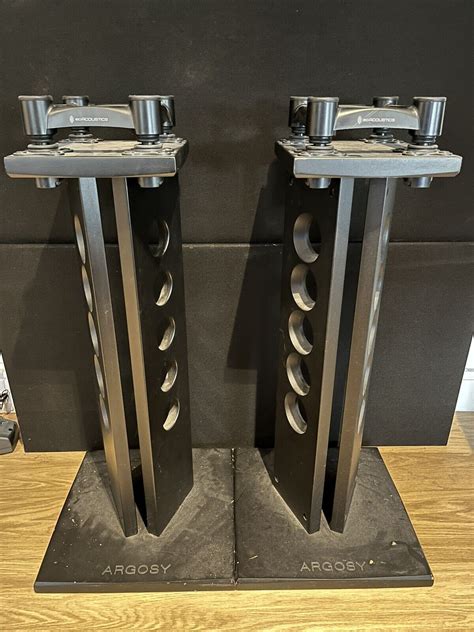 Argosy Spire I Pair Speaker Stand Isoacoustics Platform Ebay