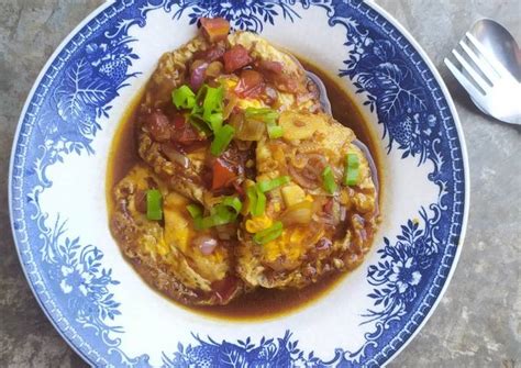 Resep Telur Ceplok Kuah Kecap Oleh Mama Rara Cookpad