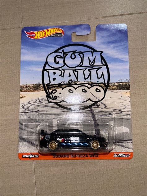 Hot Wheels Premium Gumball Subaru Impreza WRX Hobbies Toys Toys Games On Carousell