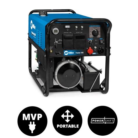 Miller Fusion 160 907773 Versatile Gas Welding Machine Powershift