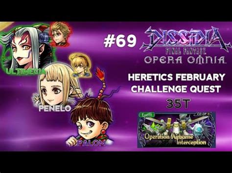 DFFOO GL CHALLENGE QUEST Heretics Ultimecia Ultimecia Penelo